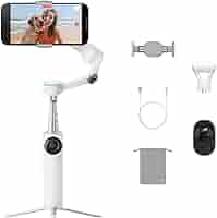 極美品！Insta360 Flow 2 Pro クリエイターキット白　ジンバル スマートフォン用ジンバル「Insta360 Flow 2 Pro」クリエイター